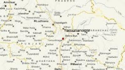 In Yamunanagar Haryana Roadways Bus Cacth Fire