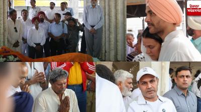 Cricket fraternity including Kapil, Sehwag attend last rites of legendary Indian spinner