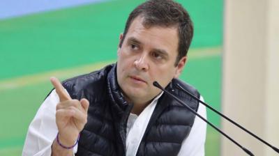  Rahul Gandhi appealed to people to vote for justice