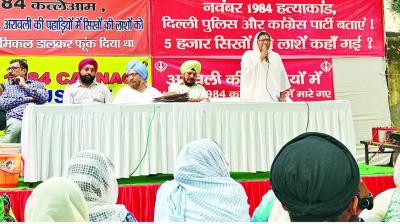 November Sikh genocide:can never forget the attack on Sikhs in 1984