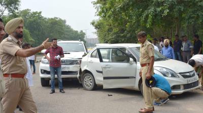Police at Crime Scene