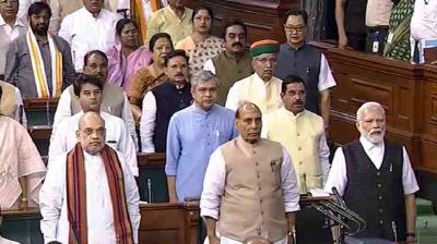 Lok Sabha adjourned for the day, govt assures discussion on Manipur in both Houses