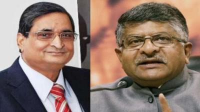 Ravi Shankar Prasad and RK Sinha