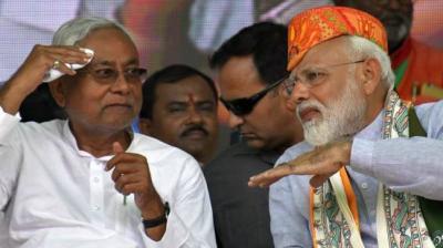 Narendra Modi and Nitish Kumar