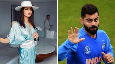 Priyanka Chopra and Virat Kohli