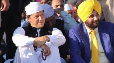 Imran Khan With Sidhu
