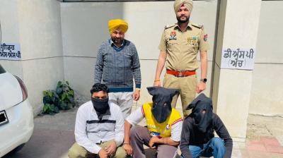 3 men nabbed with 5 kg heroin in Moga