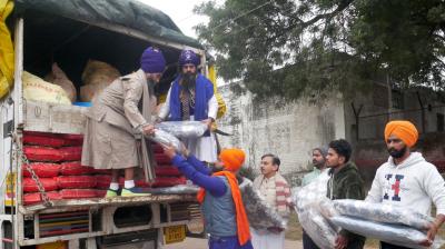 Ration sent from Punjab for langar service in Ayodhya News in punjabi 