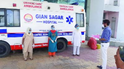 ਸਿਹਤਯਾਬ ਹੋਏ ਮਰੀਜ਼।