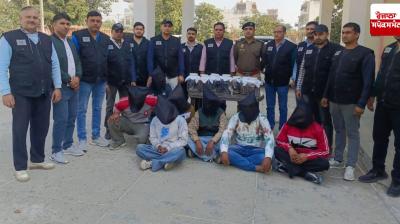Sonipat STF arrests 7 sharp shooters of Rohit Godara gang