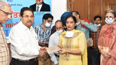 OP Soni hands over appointment letters to 30 Staff Nurses 