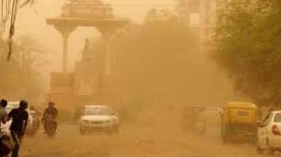 weather alert dust storm and thundershower likely to hit delhi ncr on sunday