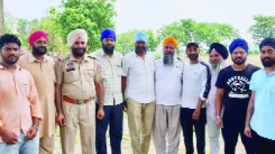 STF Team with Village Youth