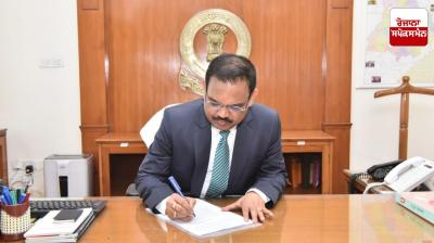 K.A.P. Sinha took over as the 43rd Chief Secretary of Punjab