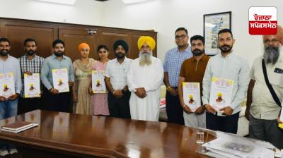Gurmeet Singh Khudiyan hands over appointment letters to 11 newly appointed Agriculture Development Officers