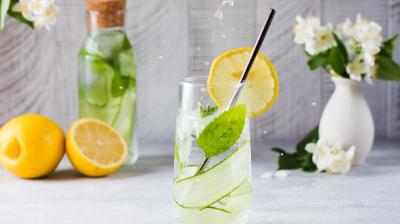 Lemon water is very beneficial for health in summer