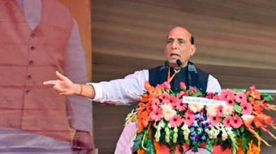 Defence Minister Rajnath Singh
