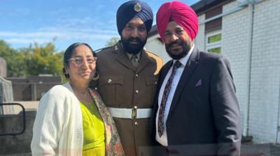 A young man from Punjab joined the British Army