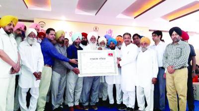 1263 farmers got certificate of Debt Forgiveness 
