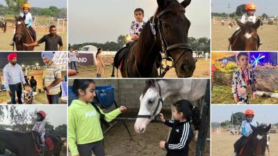 Samreen Kaur won the Youngest Rider title in Chandigarh Air Show