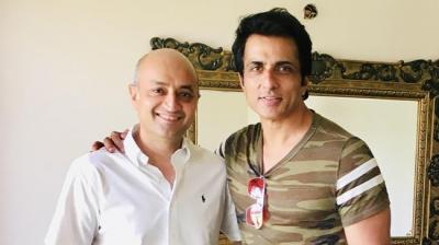 Karan Gilhotra With Sonu Sood