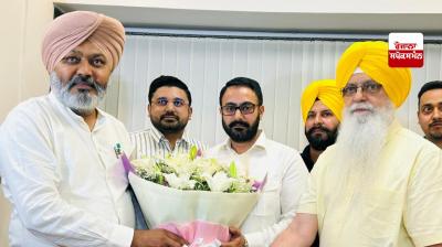Prabhbir Singh Brar took charge as the Chairman of PUNSUP in the presence of Finance Minister Harpal Singh Cheema