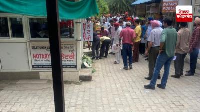 ਮੁਹਾਲੀ ਦੇ ਡੀਸੀ ਕੰਪਲੈਕਸ 'ਚ ਆਇਆ ਪੰਜ ਫੁੱਟਾਂ ਸੱਪ