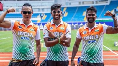 indian men archery team