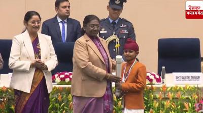Punjab's lion cub Shravan Singh receives Prime Minister's National Children's Award
