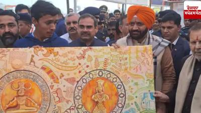 Chief Minister Naib Saini reaches Rakhigarhi in Hisar
