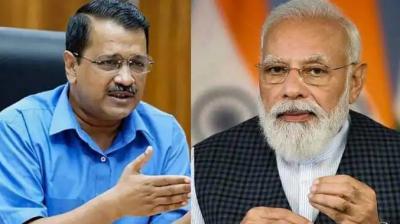 Arvind Kejriwal and PM Modi
