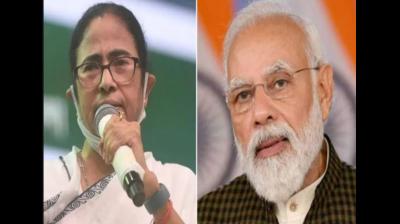  Mamata Banerjee & PM Modi