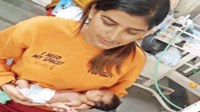 The mother passed away giving birth to the girl, the father did not support her, 27-year-old Gagan gave the girl a shadow of affection.