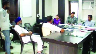 Officers During Nagar Panchayat Bhagta Bhai ka 