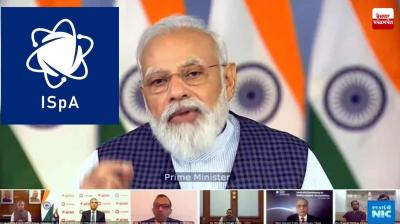 PM Narendra Modi at Indian Space Association Launch