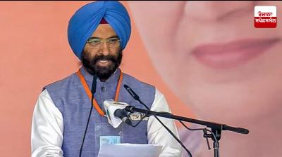 Manjinder Singh Sirsa takes oath as Cabinet Minister in Punjabi