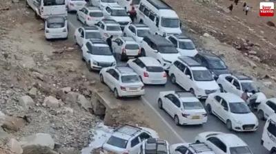  Manali-Lahaul Traffic jam News