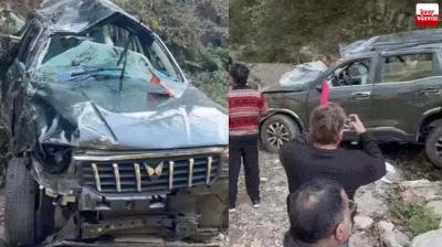 Scorpio falls into 200 feet deep gorge in Nainital