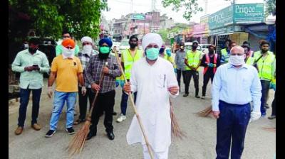 ਚੰਨੀ ਵਲੋਂ ਸ਼ਹਿਰ 'ਚ ਸਫ਼ਾਈ ਪੰਦਰਵਾੜੇ ਦੀ ਸ਼ੁਰੂਆਤ