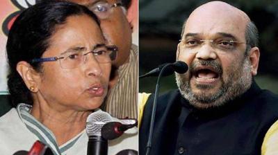 Amit Shah, Mamata Banerjee