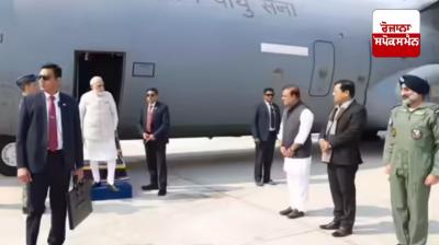 Modi makes historic landing at Northeast's first emergency landing facility