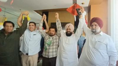 Former MLA Surinder Chaudhary return back to congress