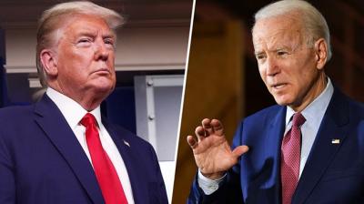 Donald Trump WITH Joe Biden