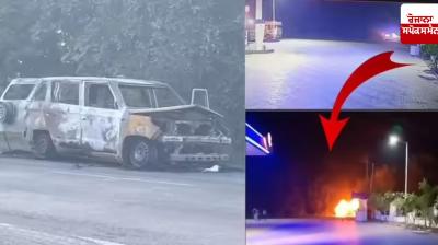 Four people including newborn baby, doctor die in ambulance fire in Gujarat