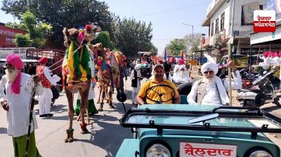 ਬਠਿੰਡਾ ਵਿਖੇ 18ਵਾਂ ਵਿਰਾਸਤੀ ਮੇਲੇ ਦੇ ਤਹਿਤ ਕੱਢਿਆ ਗਿਆ ਜਲੂਸ