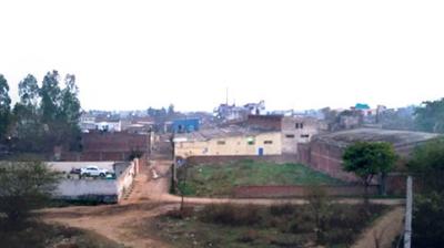 Smoke from a factory in Dera Bassi