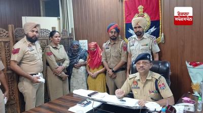 ਬਰਨਾਲਾ ਪੁਲਿਸ ਨੇ ਹੈਰੋਇਨ ਸਮੇਤ ਸੱਸ -ਨੂੰੰਹ ਨੂੰ ਕੀਤਾ ਕਾਬੂ 