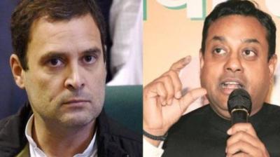 Rahul Gandhi, Sambit Patra 