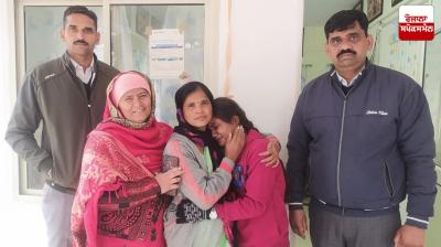 Panchkula Police Due to the hard work and dedication of an ASI, the parents got a daughter after 15 years
