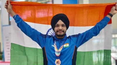  Olympic medalist Sarbjot singh